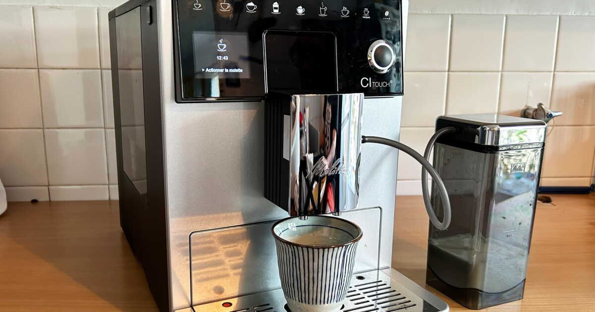 Redéfinir votre expérience café avec la Melitta CI Touch F630-101