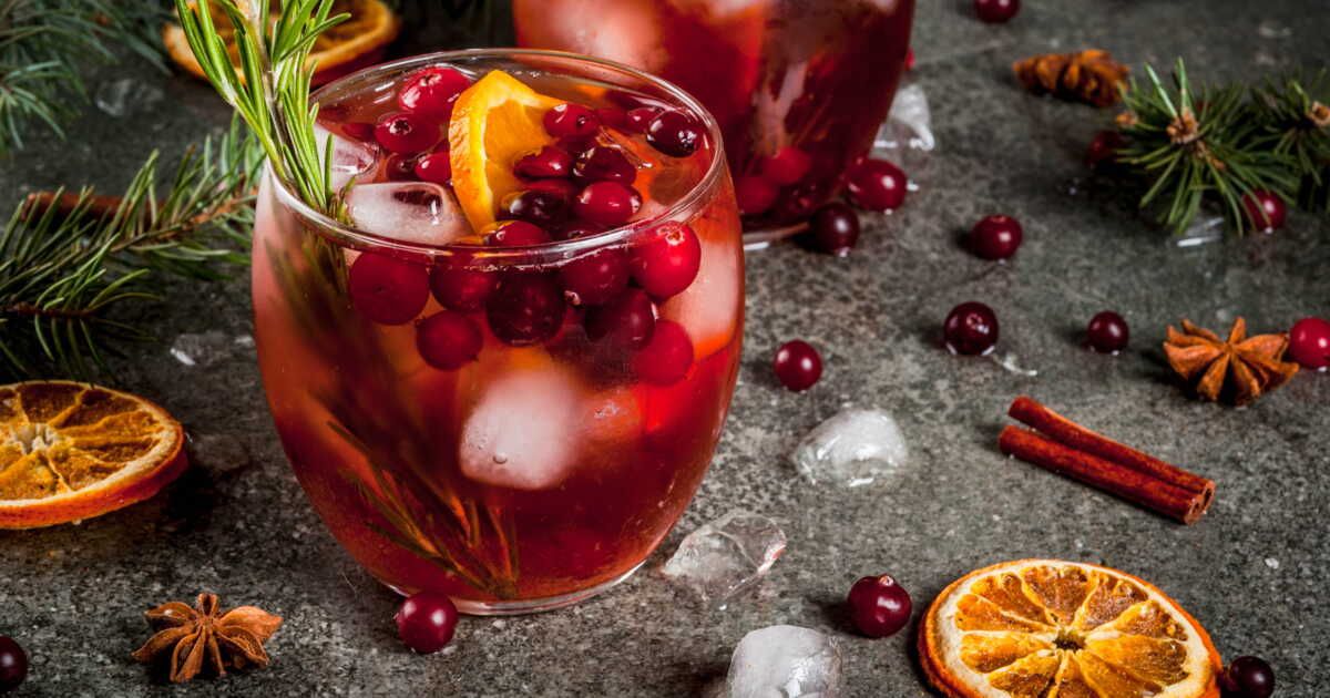 Célébrez Noël avec des cocktails festifs et uniques