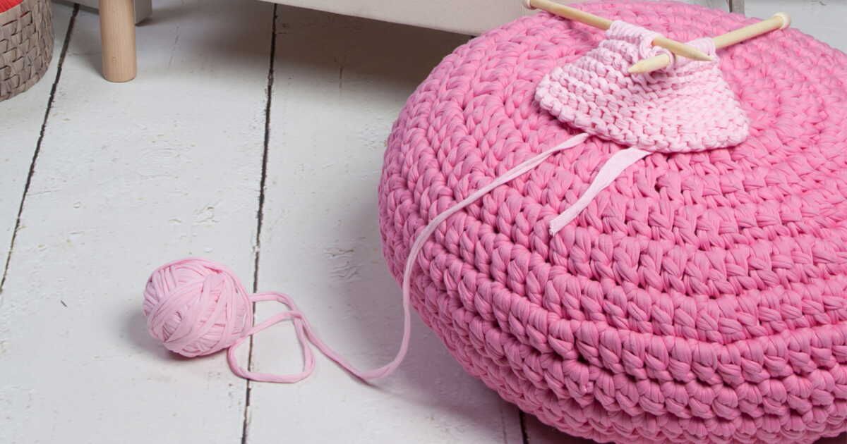le pouf au crochet : une touche de charme et de confort pour votre intérieur