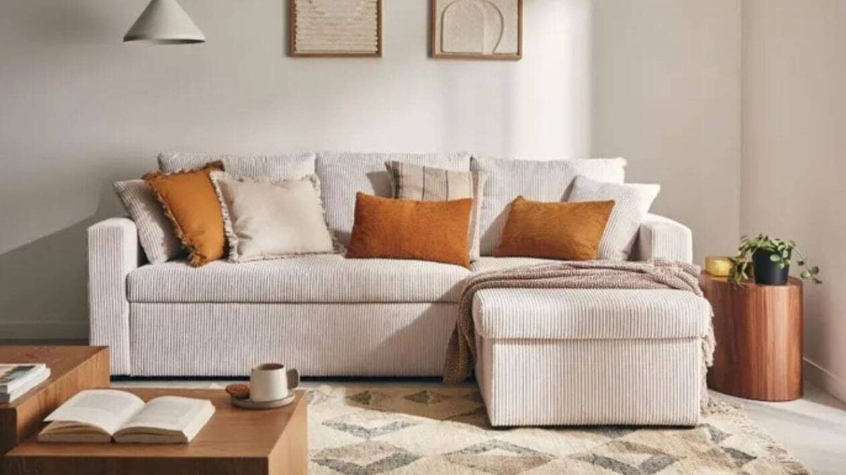 Un canapé d'angle chic et pratique à moins de 400 euros : l'offre du moment