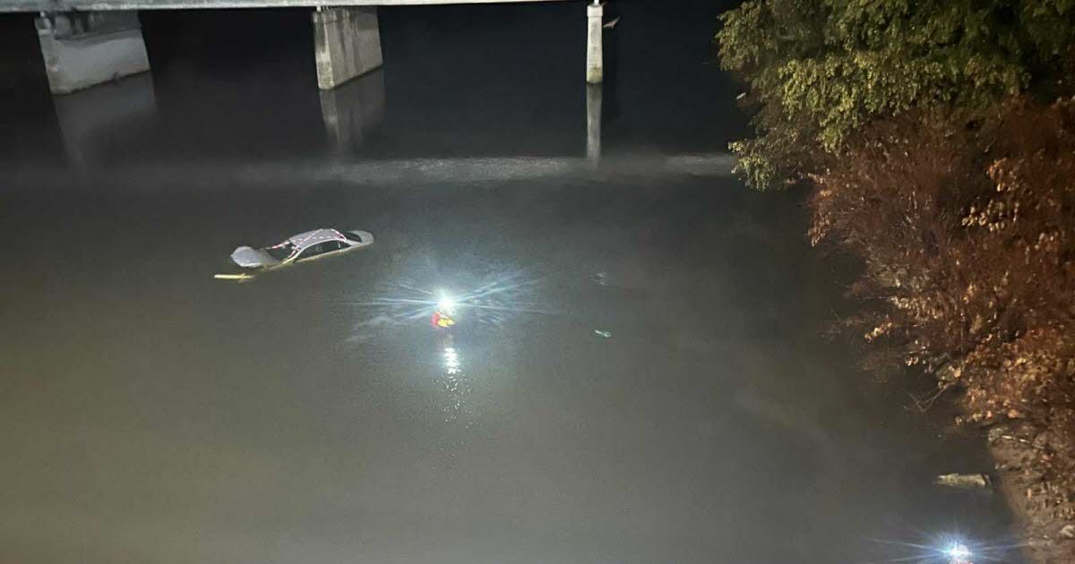 Une conductrice sauve sa vie après une immersion dans la rivière en Ardèche