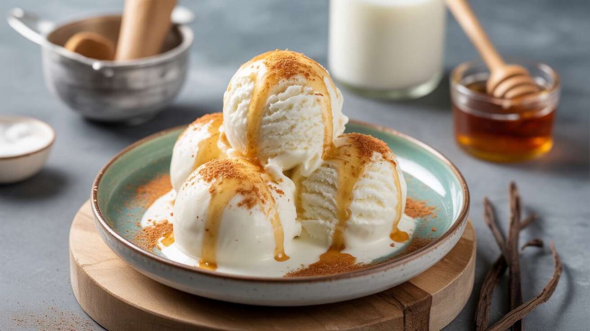 Glace au yaourt maison : un délice frais et léger à savourer