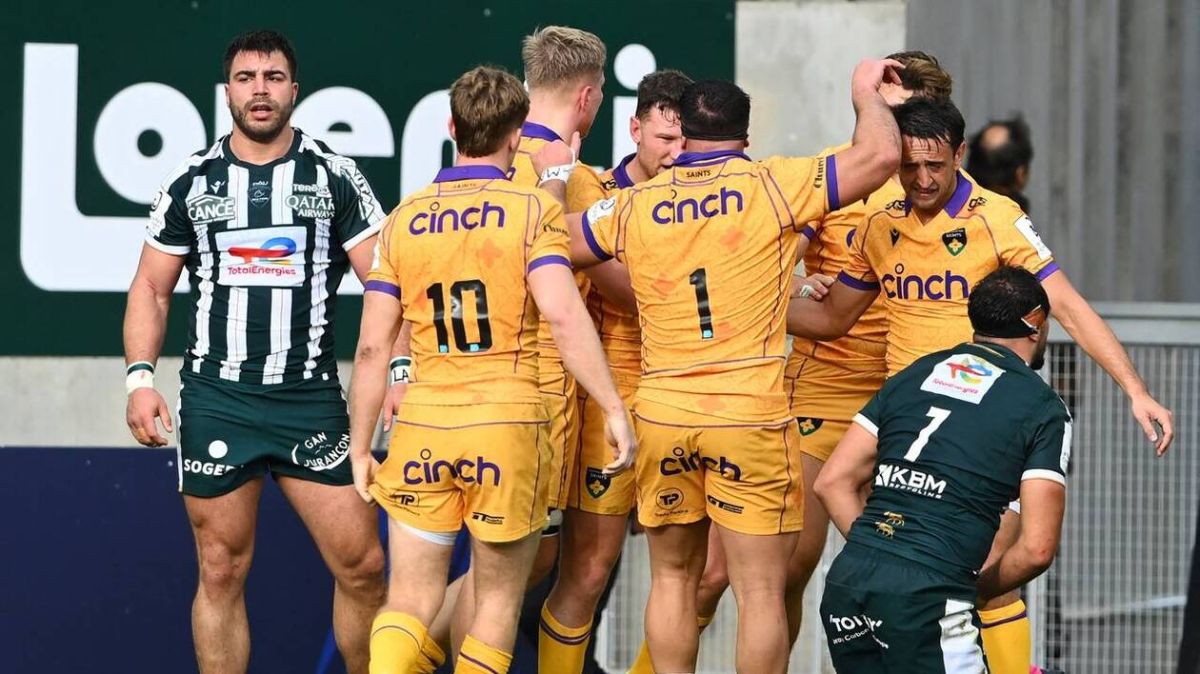 Pau s'incline face à Northampton dans un finish haletant