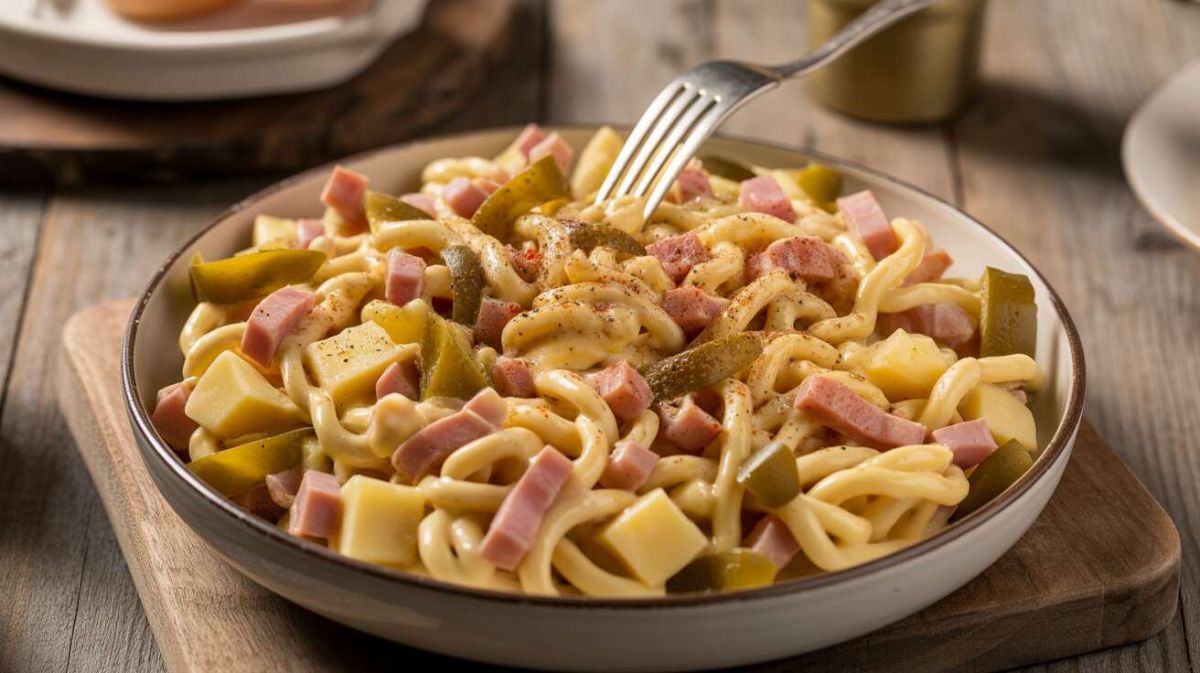 La salade de pâtes piémontaise : une recette estivale qui ravit les papilles