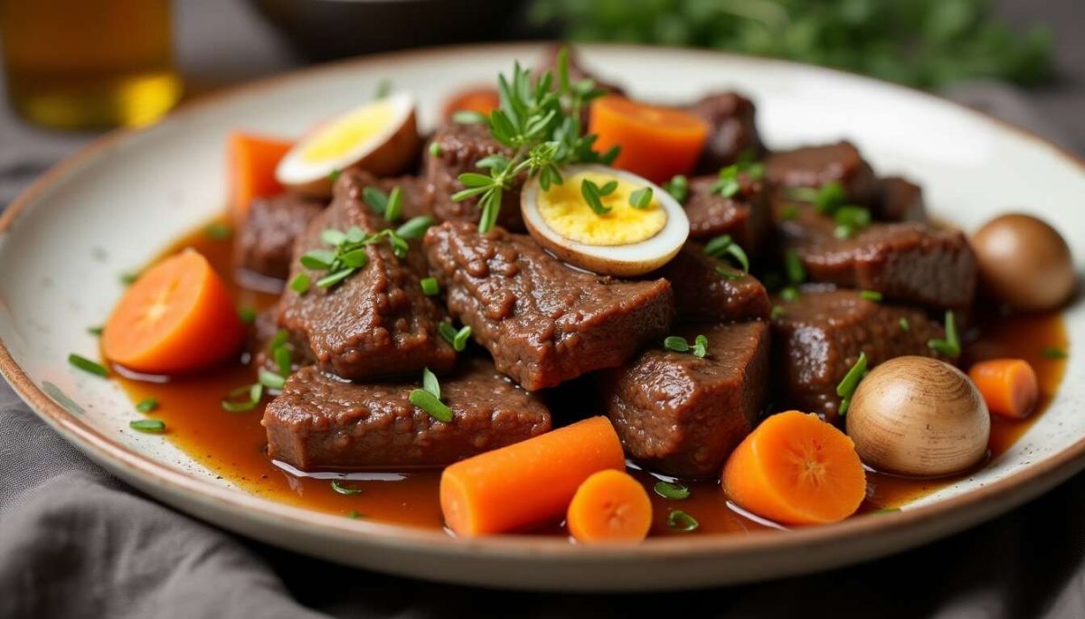 Bœuf bourguignon sans vin : savourez cette recette réinventée