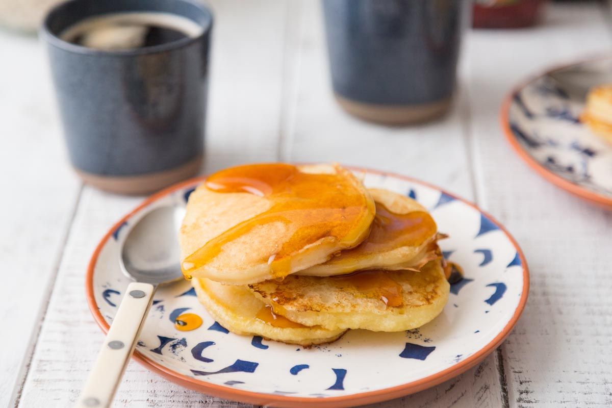 Pancakes vegan au jus de pois chiche