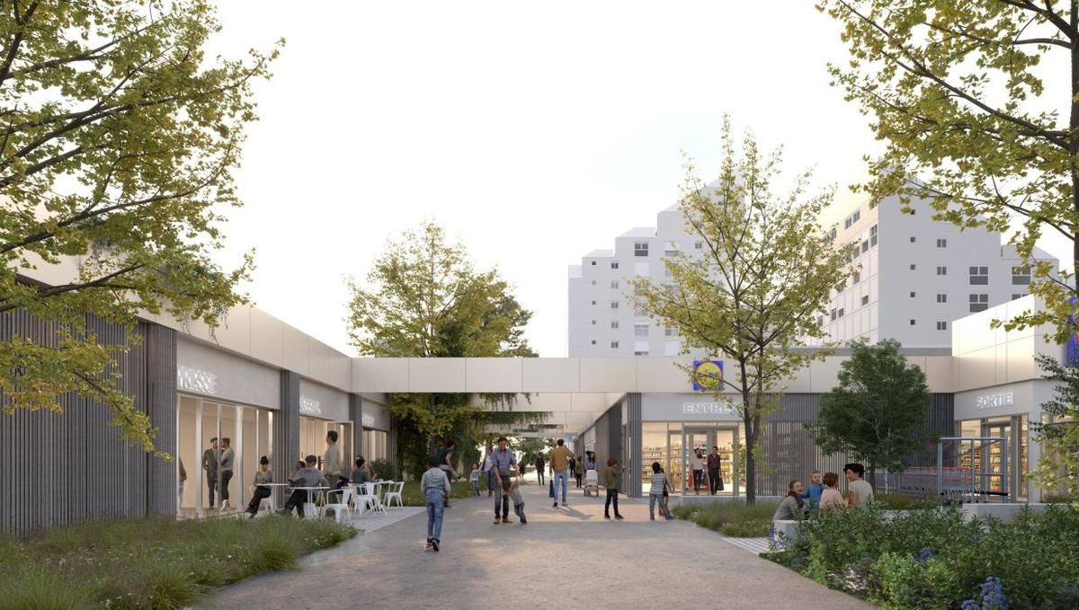 Un vent de changement souffle sur le centre commercial de la Benauge à Bordeaux