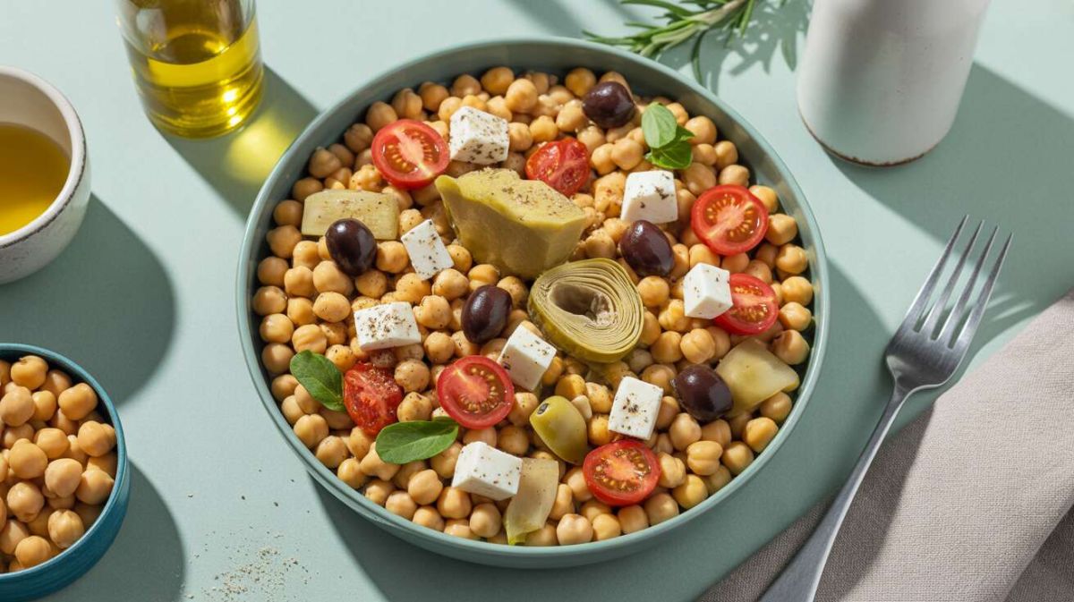 Recette saine : la salade de pois chiches qui va vous séduire