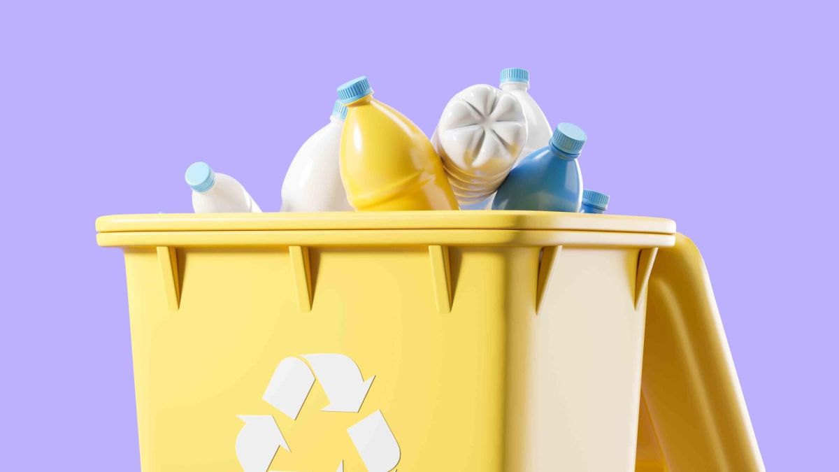 Les déchets à éviter dans votre bac de recyclage jaune