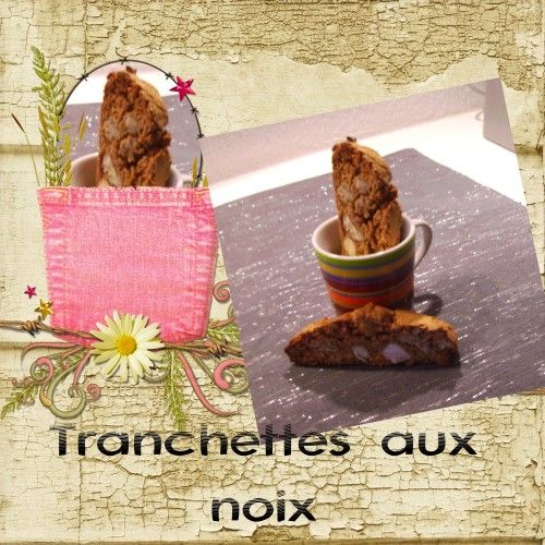 Tranchettes aux noix : un délice à partager