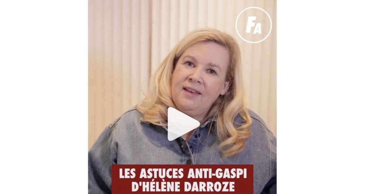 Les meilleures astuces d'Hélène Darroze contre le gaspillage alimentaire