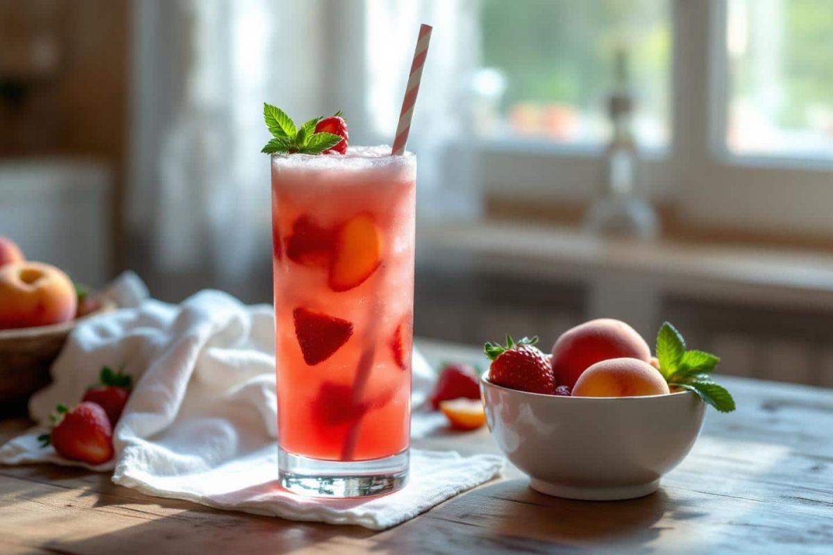 Plongée dans la fraîcheur estivale : le cocktail Daiquiri fraise