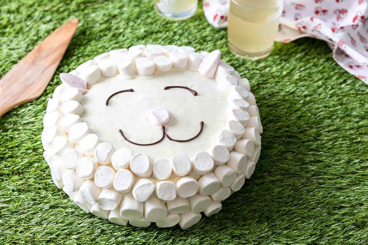 Gâteau mouton pour Pâques