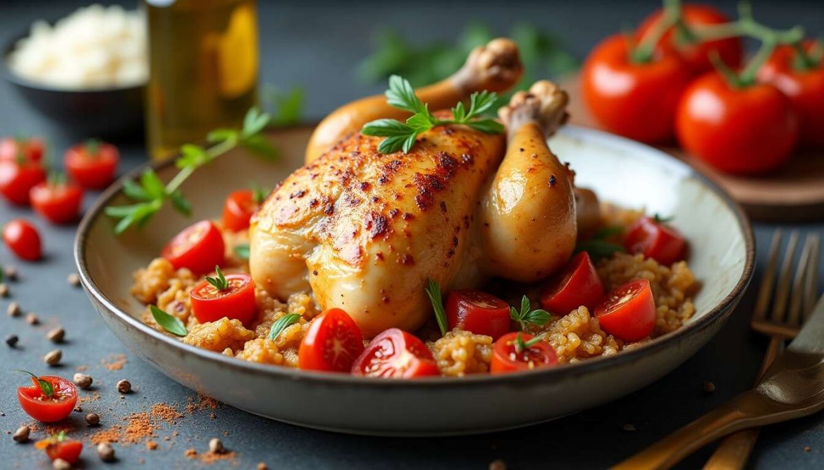 Poulet basquaise au chorizo : un plat convivial et savoureux