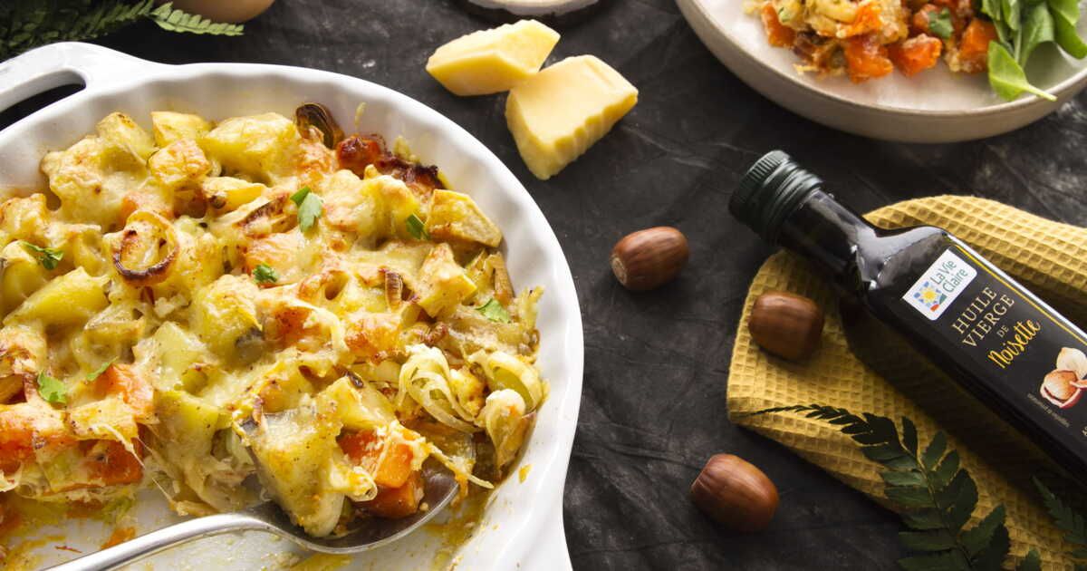 Gratin de potimarron et Comté : un délice d'automne réconfortant