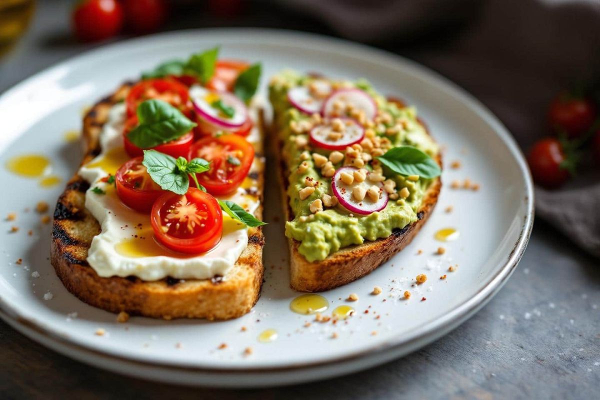 Des tartines estivales : recettes astucieuses pour un repas léger