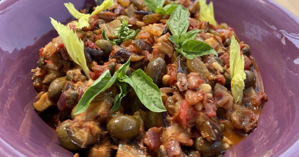 Caponata : un classique sicilien revisité par Laurent Mariotte