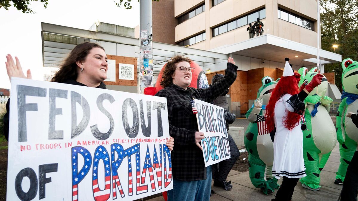La tension monte à Portland après les tirs de la police de l'immigration