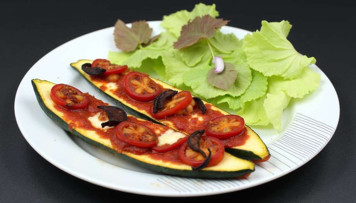 La courgette revisitée : une pizza légère et pleine de saveurs