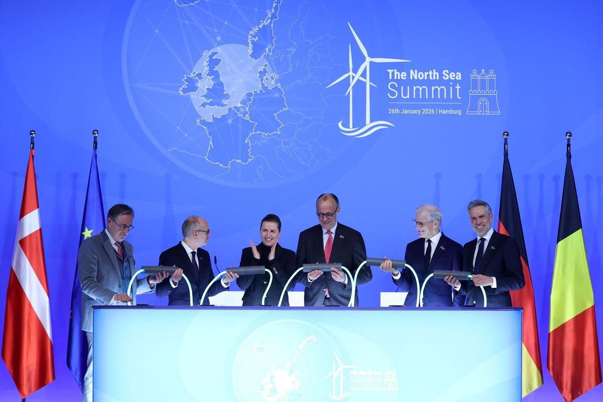 L'Europe renforce son alliance éolienne en mer du Nord pour sécuriser l'énergie