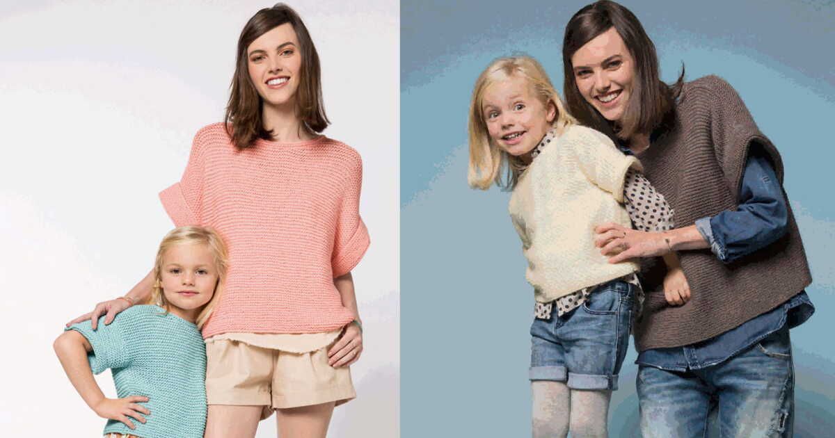 Unis par le style : les pulls mère-fille