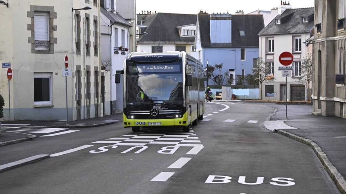 Brest fait le plein d'innovations : tram et BHNS en vedette