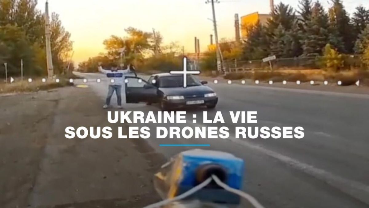 Les drones russes : une menace permanente pour les civils ukrainiens