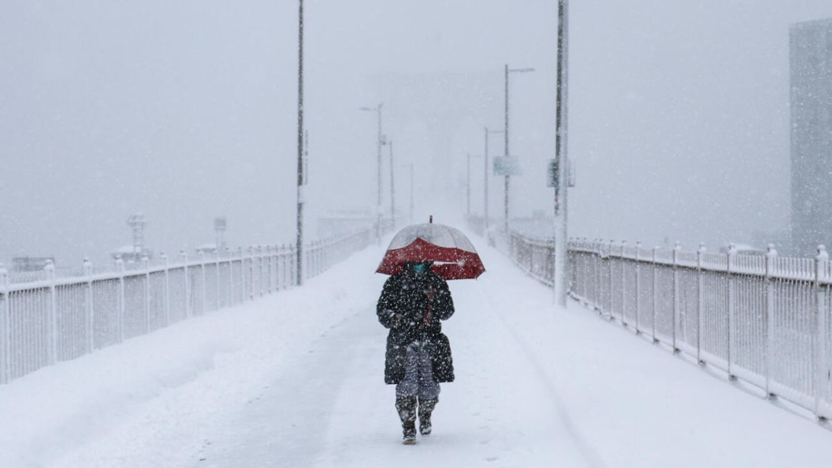 la magie hivernale de new york sous la neige