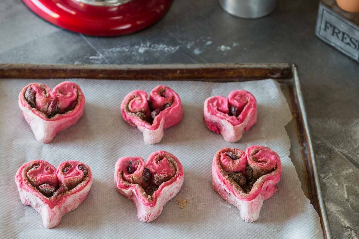 Des cinnamon rolls aux cranberry pour célébrer l'amour