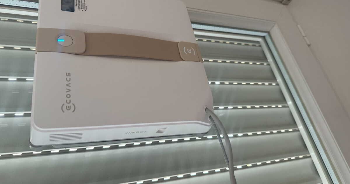 Le Winbot Mini : le robot laveur de vitres idéal pour les petits espaces