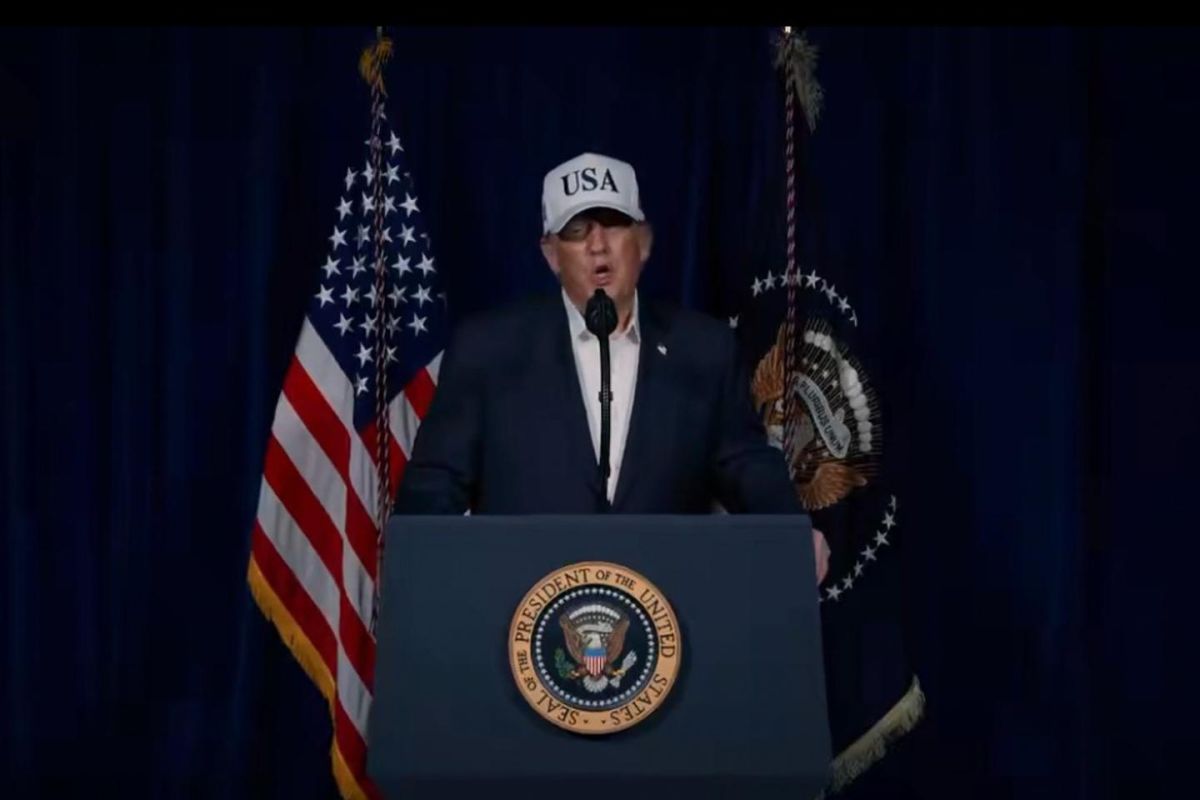 Trump réagit après les frappes américaines sur l'Iran : un discours marquant