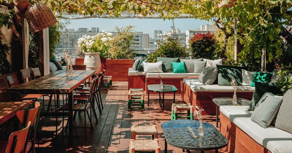 Une terrasse parisienne parmi les meilleures au monde