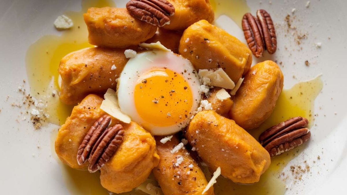 Gnocchis au potimarron, noix de pécan et fromage de brebis : une touche automnale à savourer