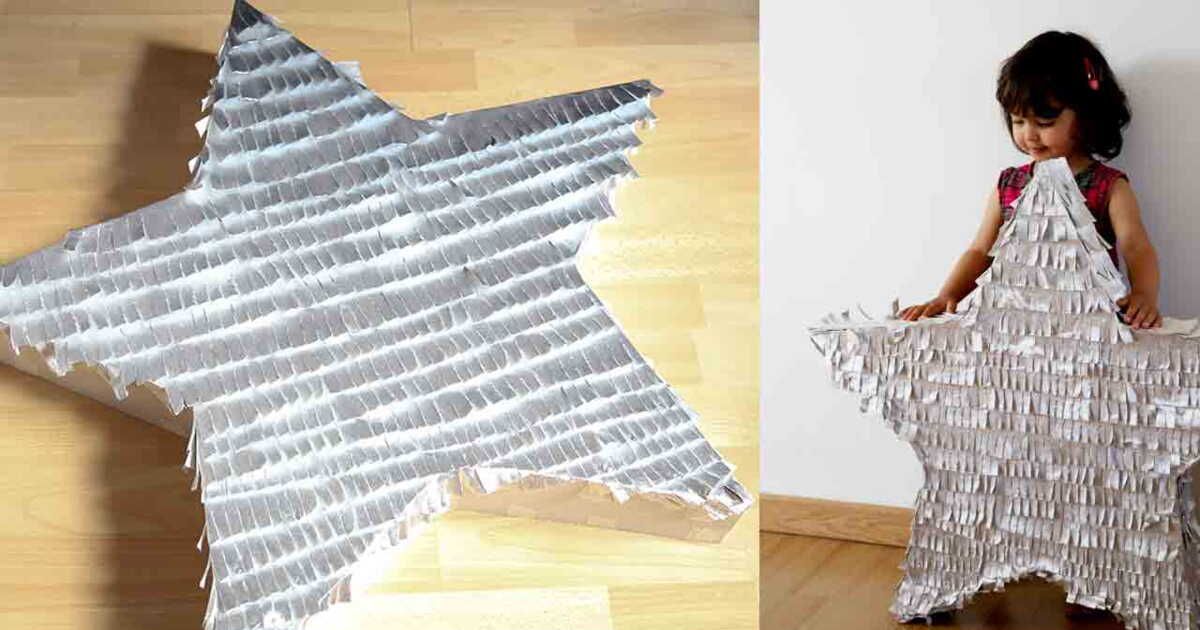 Une piñata étoile XXL : Éclats de joie et de magie