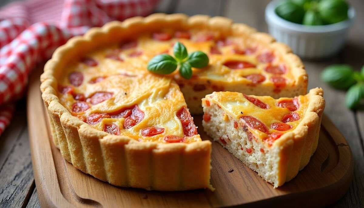 Une tarte au thon et moutarde qui séduira vos invités