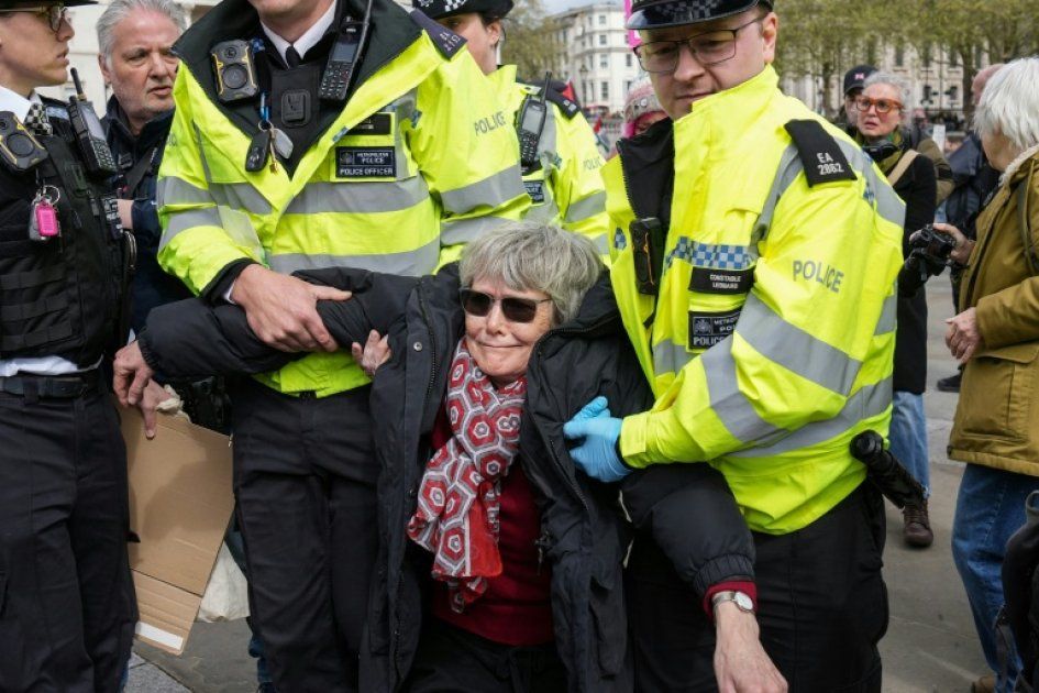 Des arrestations massives à Londres lors d'une manifestation pour Palestine Action
