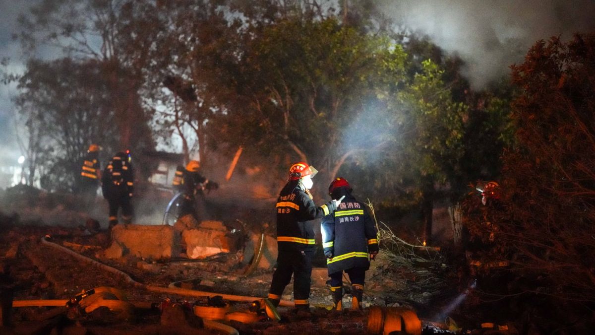 Explosion tragique dans une usine de feux d'artifice en Chine : au moins 21 victimes