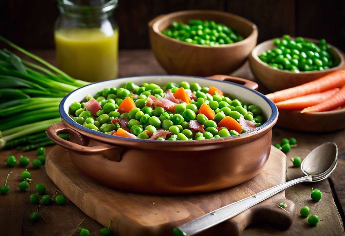 La magie des petits pois à l’ancienne : une recette pleine de saveurs