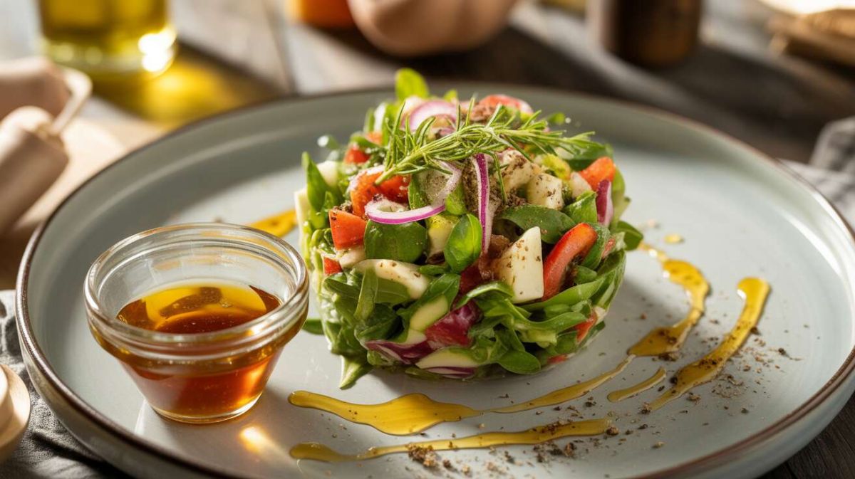 La vinaigrette maison d'un chef étoilé pour des salades estivales éclatantes