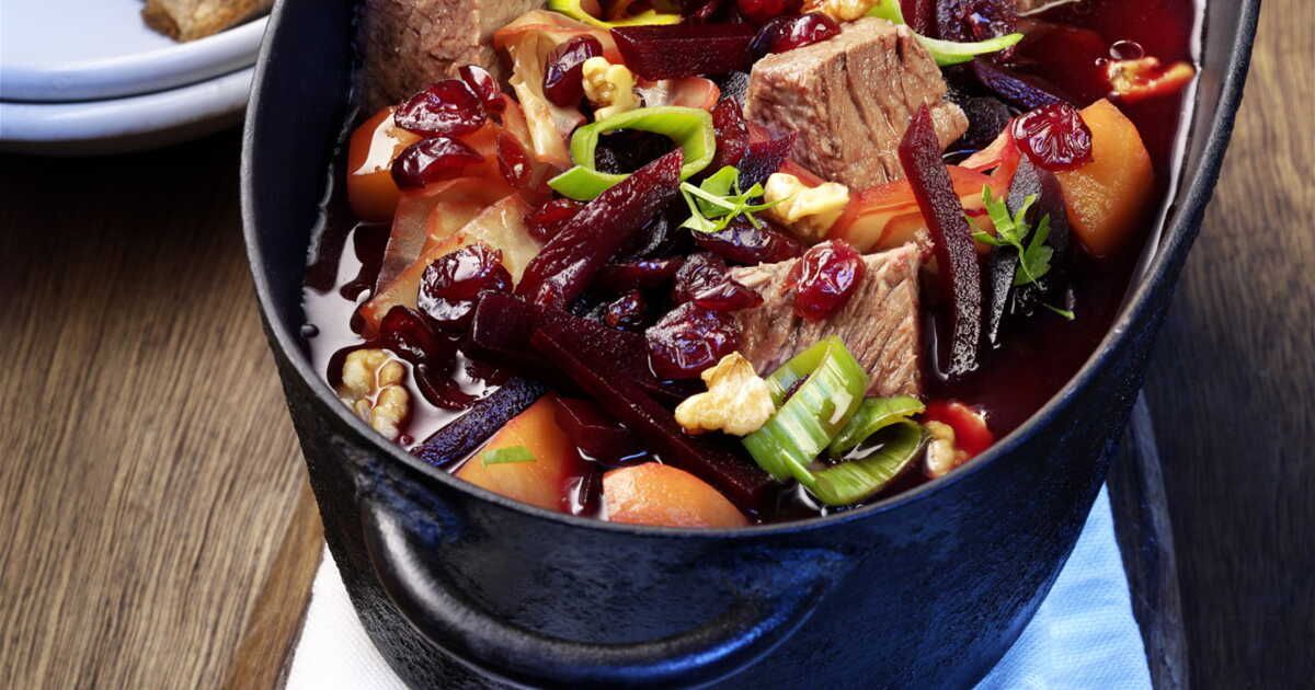 Quand le borchtch rencontre les cranberry : une délicieuse fusion