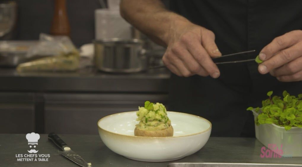 Les chefs vous accueillent à table : haddock, pommes de terre et lentilles beluga