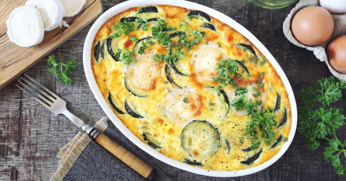 Une recette savoureuse d'invisible aux courgettes et au chèvre à découvrir