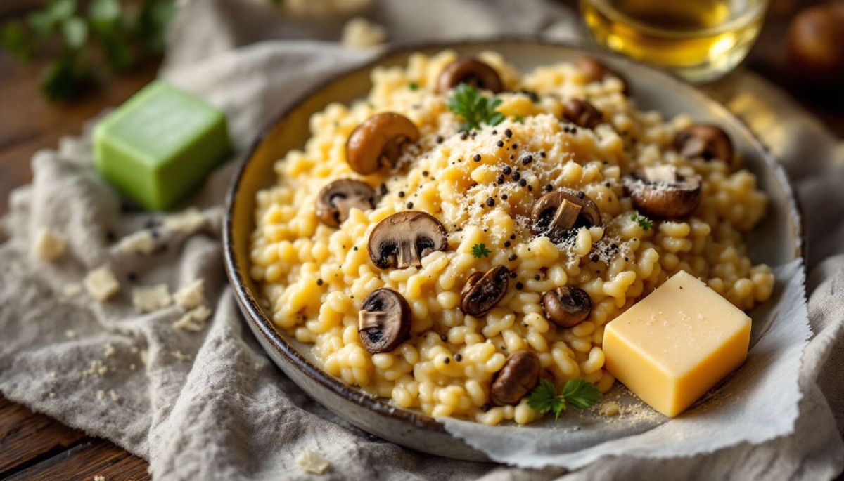 Une touche d'Italie : le risotto aux champignons au Thermomix