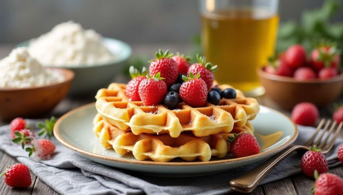 Découvrez la recette parfaite de gaufres au Monsieur Cuisine