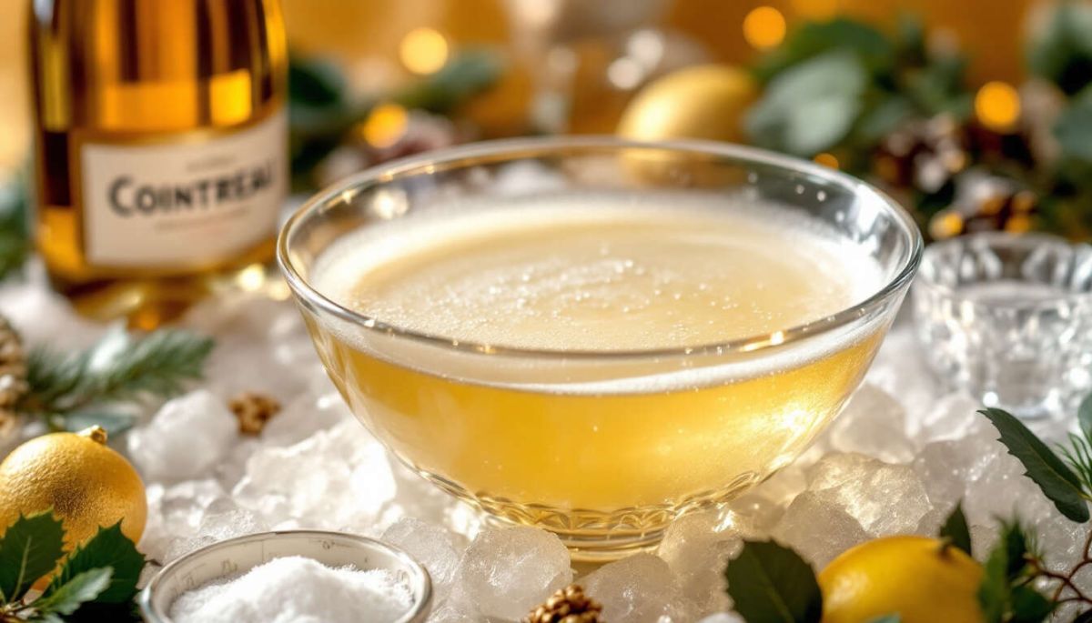 Éveillez les papilles avec la soupe de champagne pour les fêtes