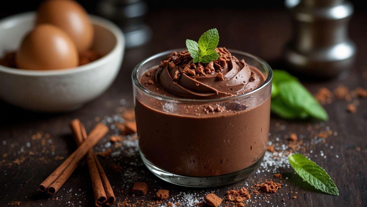 Dégustez la mousse au chocolat sans œufs : une recette facile et savoureuse