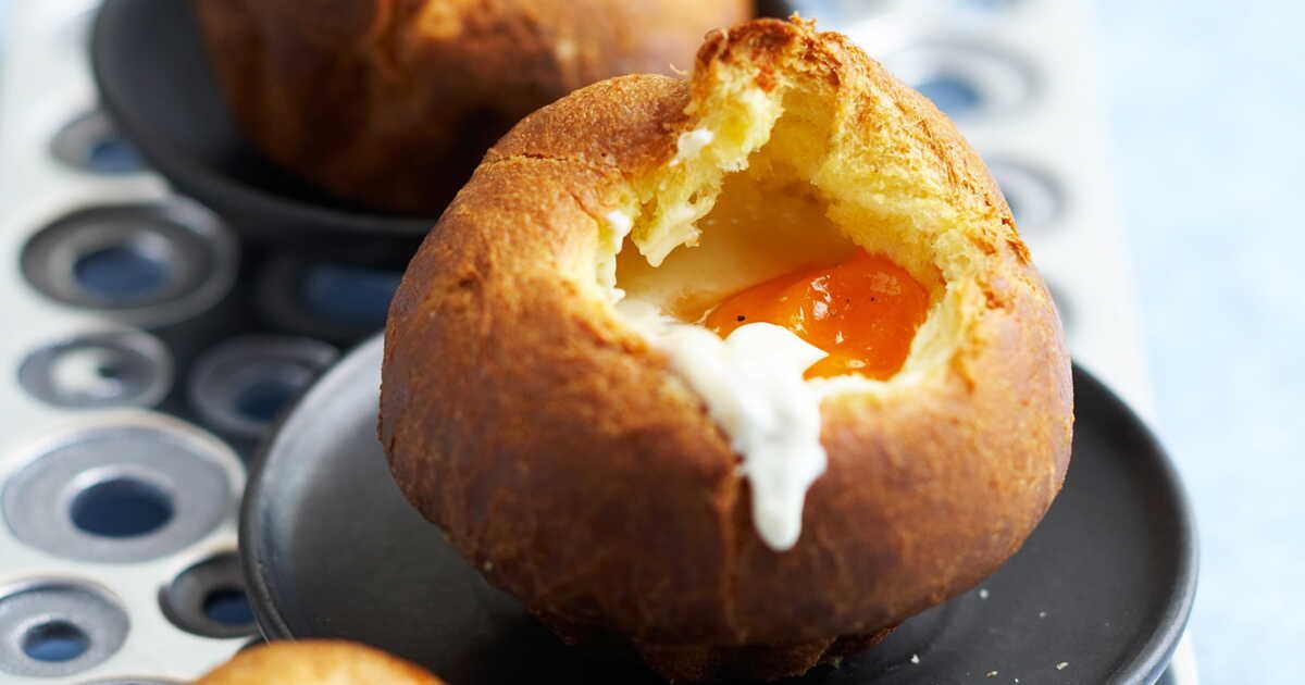 Œufs cocotte en brioche