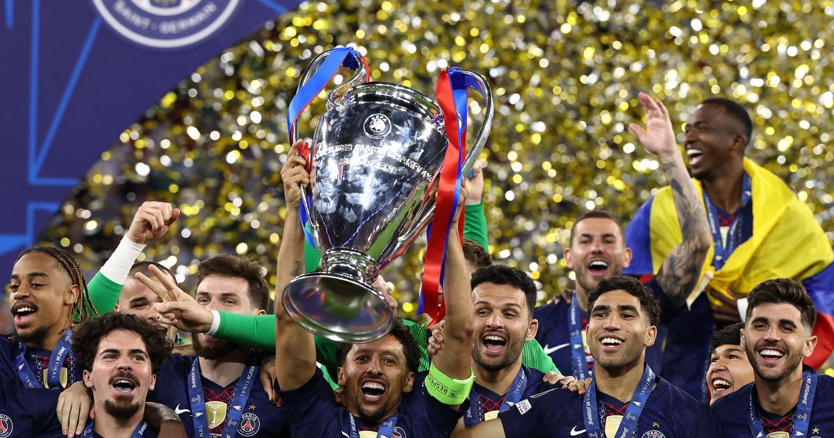 PSG remporte la Ligue des champions et célèbre en grande pompe à Budapest