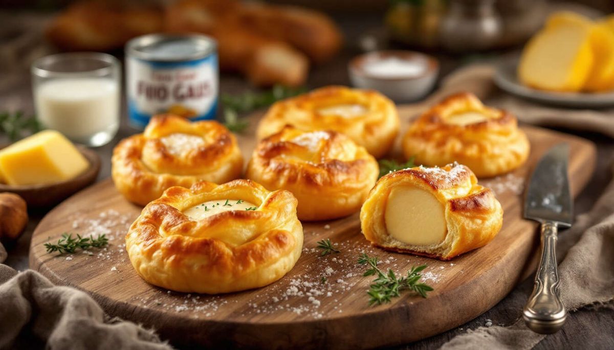 Des gougères au foie gras pour une touche festive à vos tables