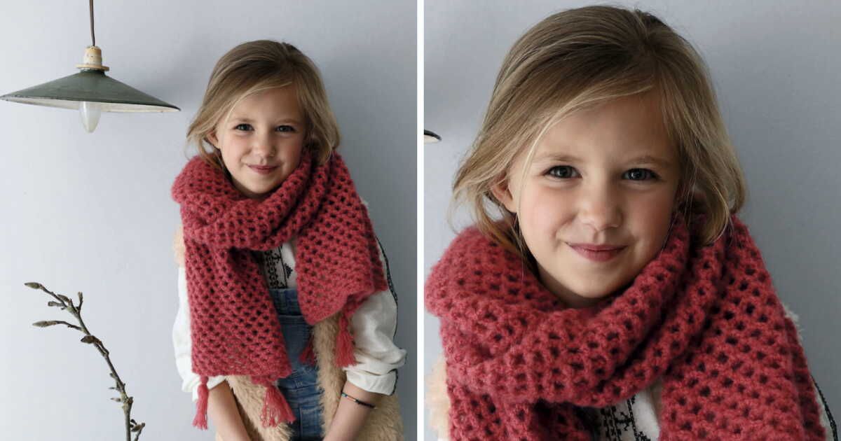 Fabriquez une écharpe pour enfant au crochet : notre guide pas à pas